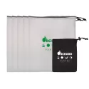 Harvest Produce Plastic Bags in Pouch