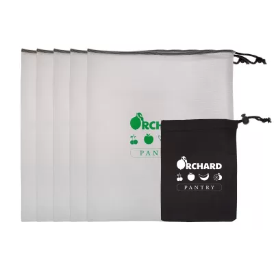 Harvest Produce Plastic Bags in Pouch