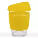 Vienna 320ml Silicone Lid Borosilicate Coffee Cup