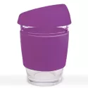 Vienna 320ml Silicone Lid Borosilicate Coffee Cup