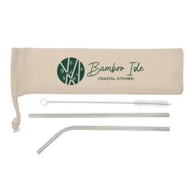 Mojito Straw Stainless Steel Set
