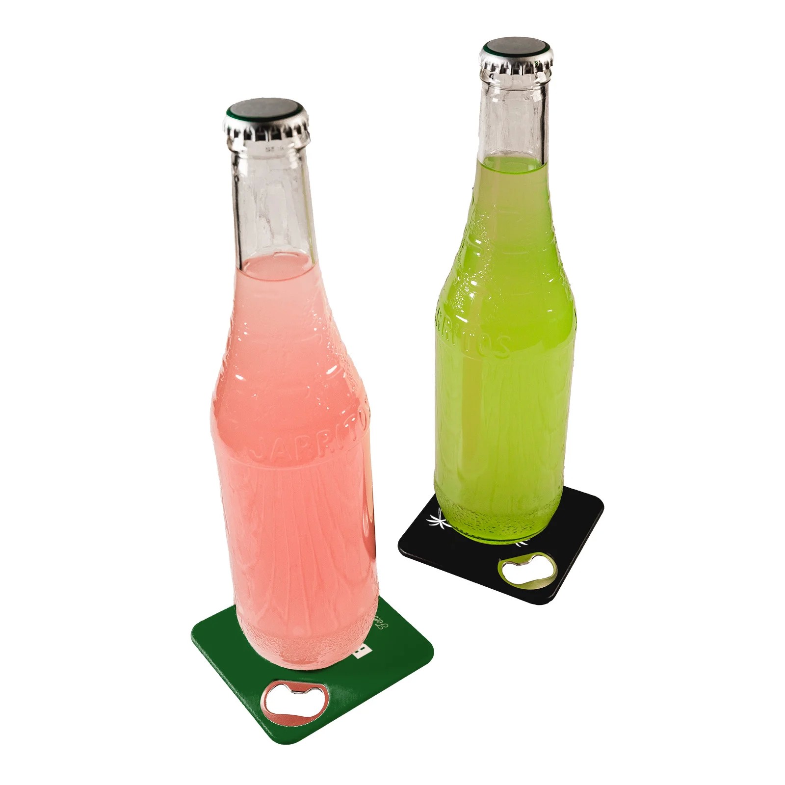 Quench Coaster Steel Bottle Opener