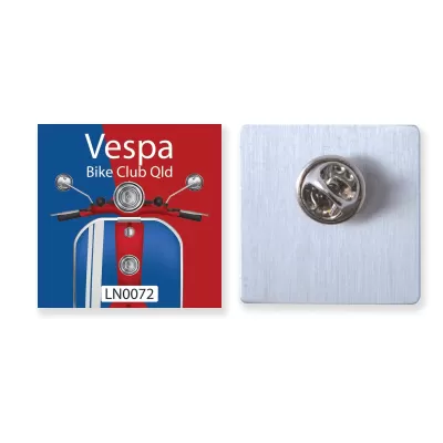 Offset Print 25mm Aluminium Badge