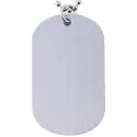 Dog Keychain Aluminium Tag