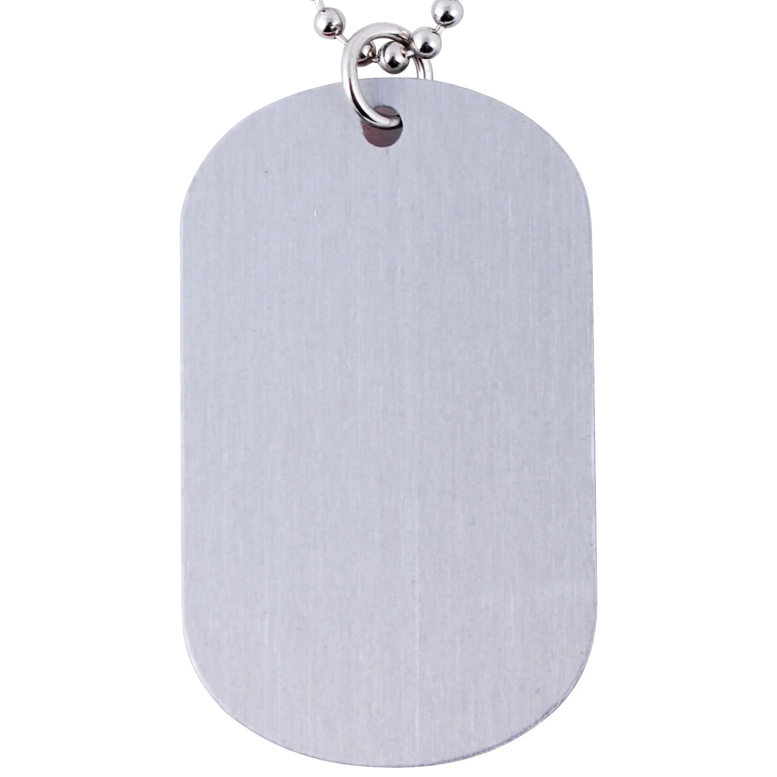 Dog Neck Chain Aluminium Tag