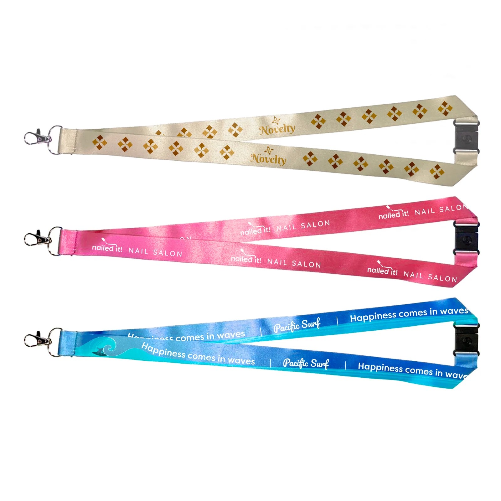 Azure Sublimated 450mm Lanyard