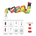 Azure Sublimated 450mm Lanyard