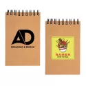 Survey Spiral Pocket Cardboard Notebook