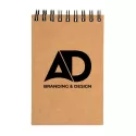 Survey Spiral Pocket Cardboard Notebook