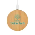 Arc Round Bamboo Wireless Charger
