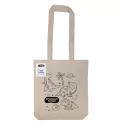 Get Crafty Folding Calico Bag with Crayons