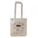 Get Crafty Folding Calico Bag with Crayons