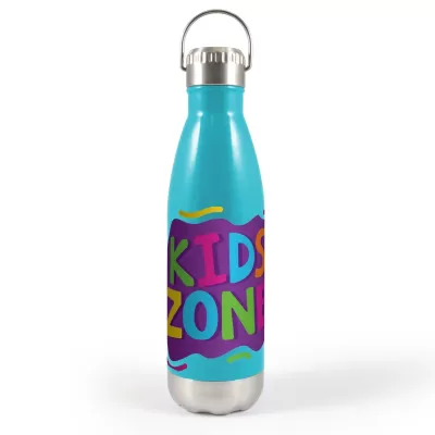 Soda 500ml Stainless Steel Vacuum Bottle with Hanger Lid