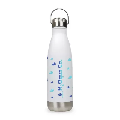 Soda 700ml Stainless Steel Drink Bottle with Hanger Lid