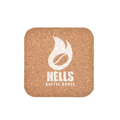 Villa Square Cork Coaster