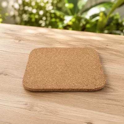 Villa Square Cork Coaster