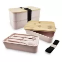 Stax Eco Bamboo Lid Polypropylene Lunch Box