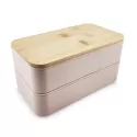 Stax Eco Bamboo Lid Polypropylene Lunch Box