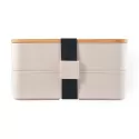 Stax Eco Bamboo Lid Polypropylene Lunch Box
