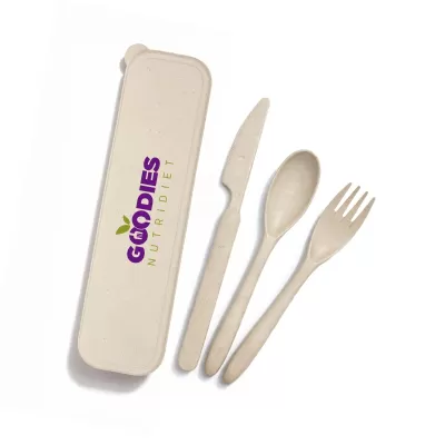 Delish Eco 3 Piece Plastic Cutlery Set