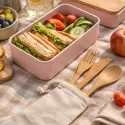 Miso 3 Piece Bamboo Cutlery Set in Calico Pouch