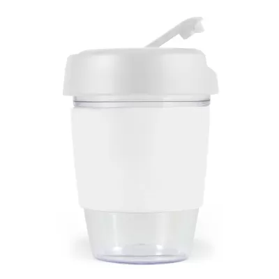 Kick 320ml Silicone Band Crystal Coffee Cup