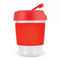 Kick 320ml Silicone Band Crystal Coffee Cup