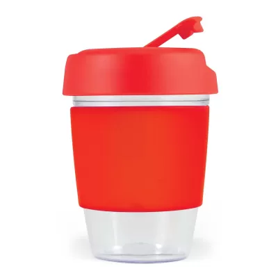 Kick 320ml Silicone Band Crystal Coffee Cup