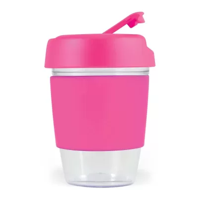 Kick 320ml Silicone Band Crystal Coffee Cup