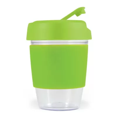 Kick 320ml Silicone Band Crystal Coffee Cup
