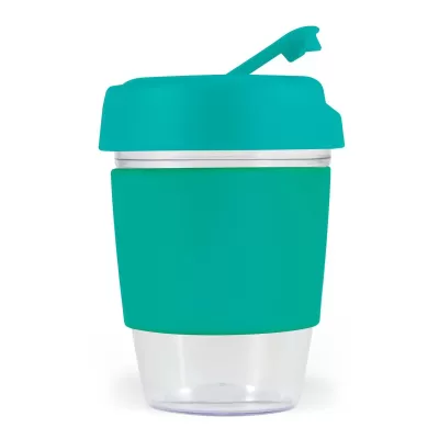 Kick 320ml Silicone Band Crystal Coffee Cup