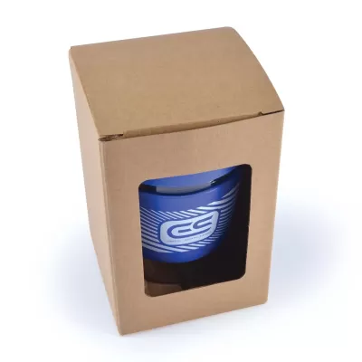 Kick 320ml Silicone Band Crystal Coffee Cup