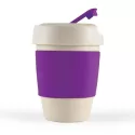 Kick Eco 320ml Silicone Band Wheat Straw Coffee Cup