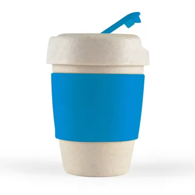 Kick Eco 320ml Silicone Band Wheat Straw Coffee Cup