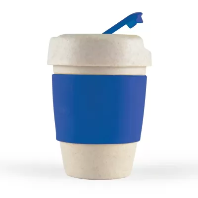 Kick Eco 320ml Silicone Band Wheat Straw Coffee Cup