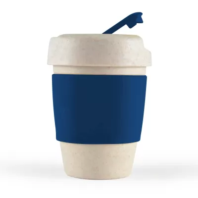 Kick Eco 320ml Silicone Band Wheat Straw Coffee Cup