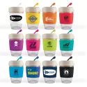Vienna Eco 320ml Silicone Band Borosilicate Coffee Cup
