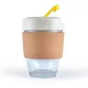 Vienna Eco 320ml Cork Band Borosilicate Coffee Cup