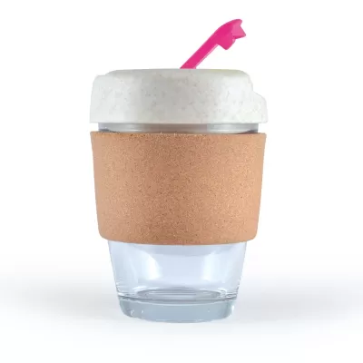 Vienna Eco 320ml Cork Band Borosilicate Coffee Cup