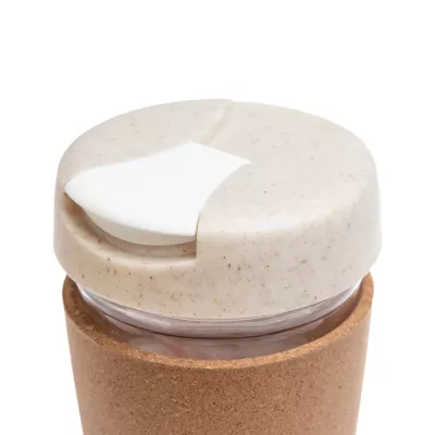 Vienna Eco 320ml Cork Band Borosilicate Coffee Cup