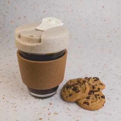 Vienna Eco 320ml Cork Band Borosilicate Coffee Cup