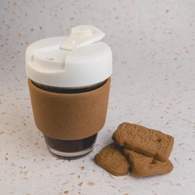 Vienna 320ml Cork Band Borosilicate Coffee Cup