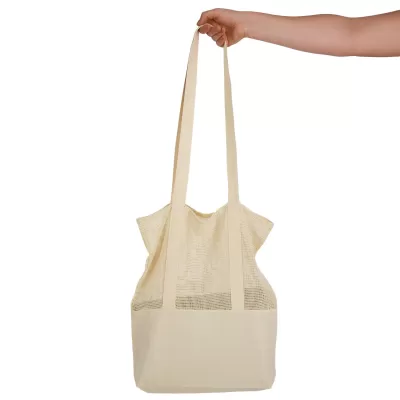 Scoot Mesh Calico Tote Bag