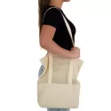 Scoot Mesh Calico Tote Bag