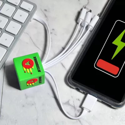 Cube Topper PVC Charging Cable