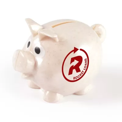 Worlds Smallest Pig Eco Coin Polypropylene Bank