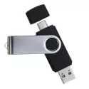 Swivel Dual 8GB USB Flash Drive