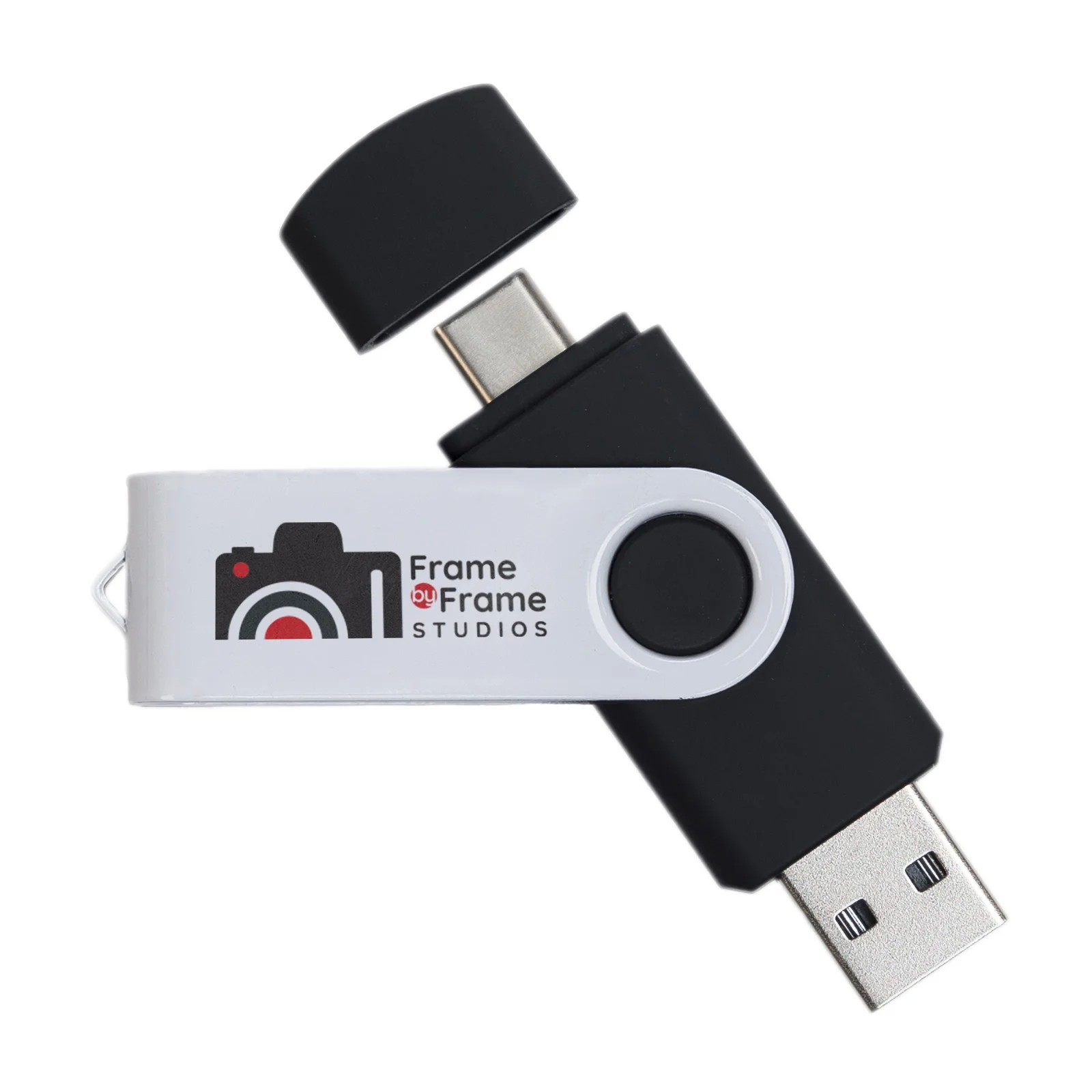 Swivel Dual 8GB USB Flash Drive
