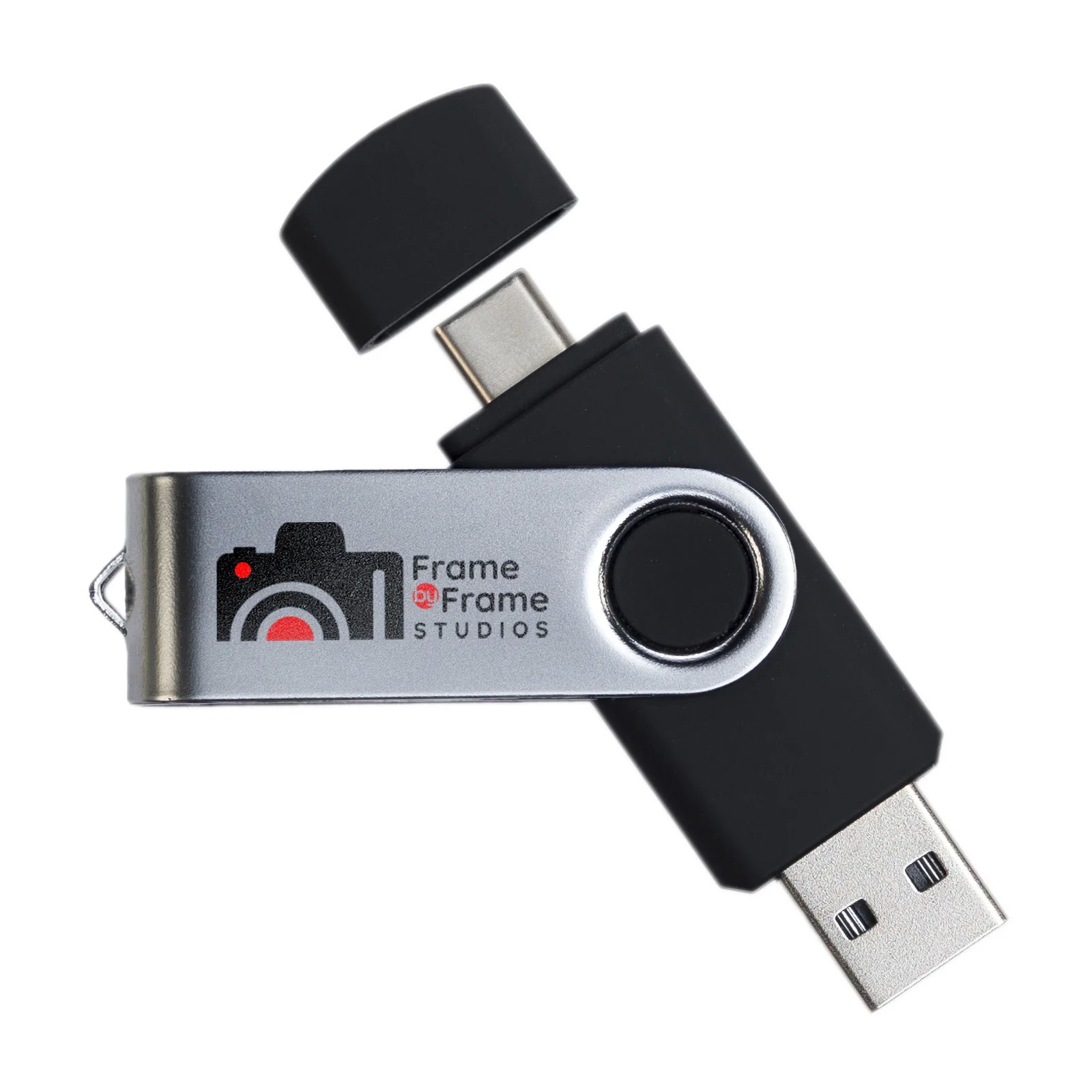 Swivel Dual 8GB USB Flash Drive