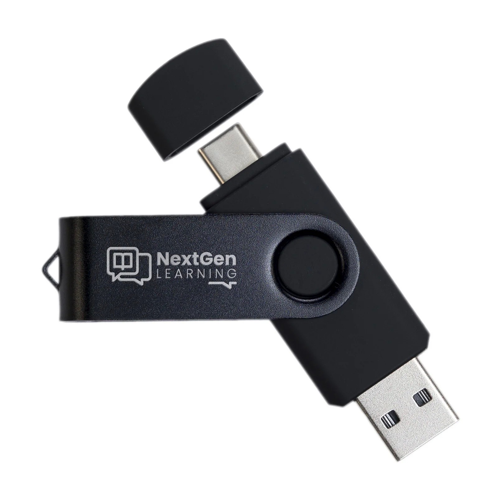 Swivel Dual 8GB USB Flash Drive